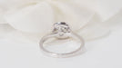 53 Solitaire ring in white gold and diamonds 58 Facettes 31789/31786