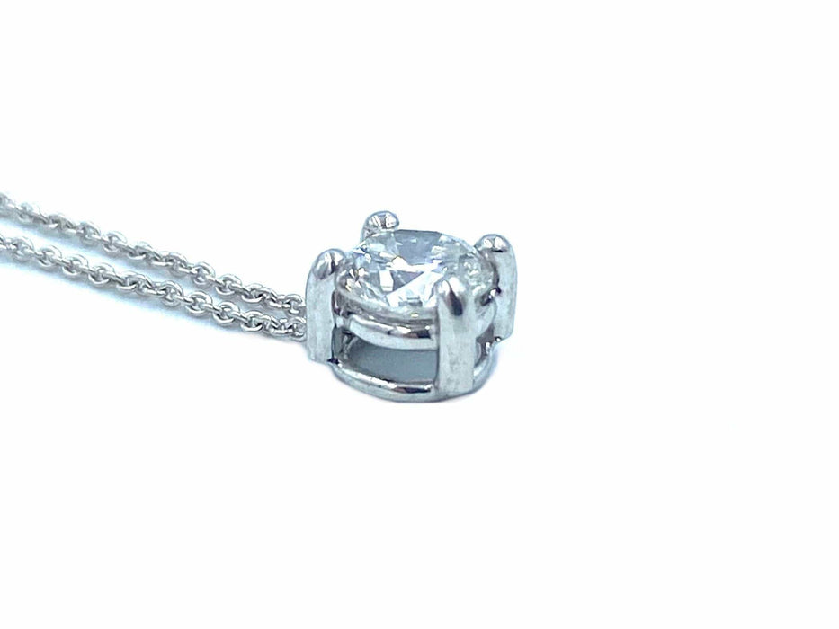 Pendentif Pendentif diamant 1.00ct F P1 certifié 58 Facettes