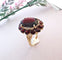 Bague 58 Bague Grenats Or Jaune 58 Facettes AA 1531