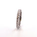 American Alliance ring in white gold, diamonds 58 Facettes
