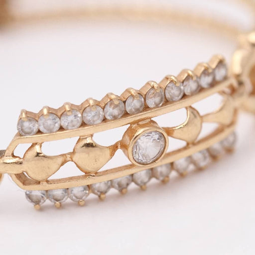 Bracelet Bracelet en or 18 carats avec zircones 58 Facettes E360249
