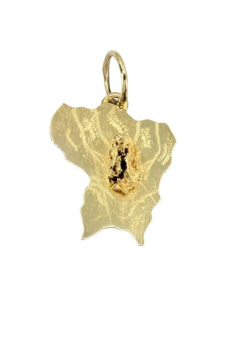 Pendentif PENDENTIF GUYANE AVEC PÉPITE 58 Facettes 040391