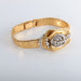 Rolex “concealed” yellow gold diamond watch 58 Facettes 110.97