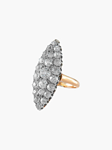 Bague 53 Bague Marquise Diamants 58 Facettes