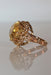 Ring 58 / Citrine Yellow Gold Citrine Cocktail Ring 58 Facettes 535