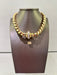 PIAGET necklace - VINTAGE TWISTED ARYCULE NECKLACE YELLOW GOLD & DIAMONDS 58 Facettes REF