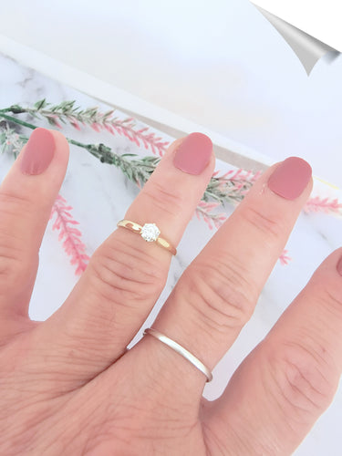 Bague Bague solitaire Diamant 0,25 ct 58 Facettes AA 1561