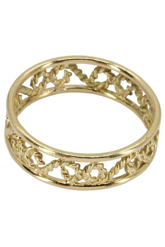 Bague 54 BAGUE MODERNE FILIGRANE 58 Facettes 052251