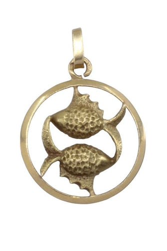 Pendentif Pendentif "poisson" Or jaune 58 Facettes 079851