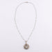 Art Deco necklace in white gold, diamonds 58 Facettes