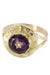 Ring 54 NAPOLEON III AMETHYST RING 58 Facettes 054341