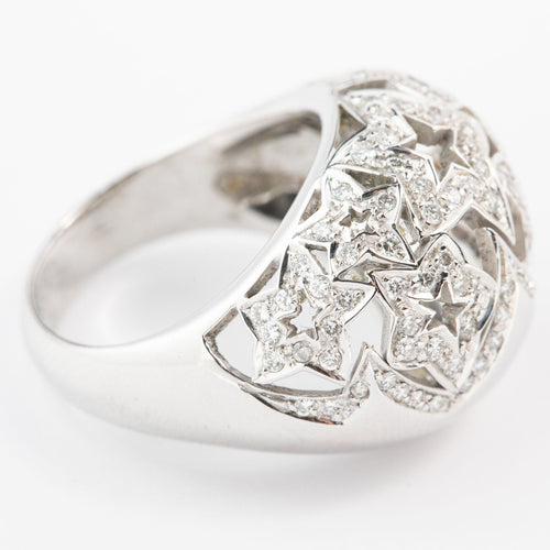 Bague 55 Bague Or Diamants 58 Facettes