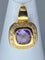 Pendentif Pendentif en or, améthyste, diamants 58 Facettes