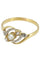Bague 61 BAGUE PERLES ET DIAMANTS ART NOUVEAU 58 Facettes 049661