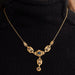 Necklace Collar necklace Diamonds Sapphires 58 Facettes