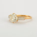 Ring 55 Diamond Solitaire Ring 2,85 ct yellow gold 58 Facettes