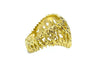 OMEGA/GILBERT ALBERT ring. 18K yellow gold ring 58 Facettes