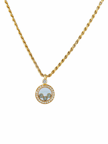 Collier Collier Chopard Happy Diamonds 58 Facettes