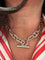 Collier Collier chaine maille marine argent 58 Facettes 65397