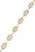 Bracelet Coffee bean mesh bracelet in yellow gold 58 Facettes 082291