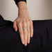 Ring Aquamarine Ring Diamonds Art Deco 58 Facettes