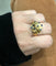 Bague 56 Bague massive or jaune et saphirs 58 Facettes