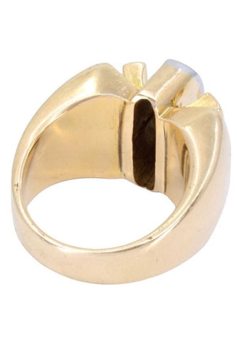 Bague Bague tank, diamants 58 Facettes 063991