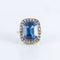 Bague 45.5 Importante bague XIXème 58 Facettes
