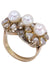 Bague BAGUE ART-NOUVEAU PERLES DIAMANTS 58 Facettes 066501