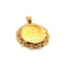 Pendentif PENDENTIF PORTE PIÈCE 20 FRANCS GÉNIE 58 Facettes 3803