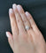 Bague 53 Bague Margueritte en Or blanc & diamants 58 Facettes