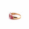 Bague Bague en Or jaune rubis & diamants 58 Facettes