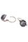 Boucles d'oreilles DORMEUSES ANCIENNES OR JAUNE ARGENT DIAMANTS 58 Facettes 078391