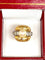 Bague Bague en or jaune diamants taille ancienne et perle 58 Facettes