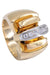 Ring Tank ring, diamonds 58 Facettes 063991