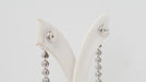 5cm earrings Dangling earrings White gold Diamonds 58 Facettes 32255