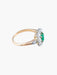 Ring 54 Marguerite Emerald and diamond ring 58 Facettes