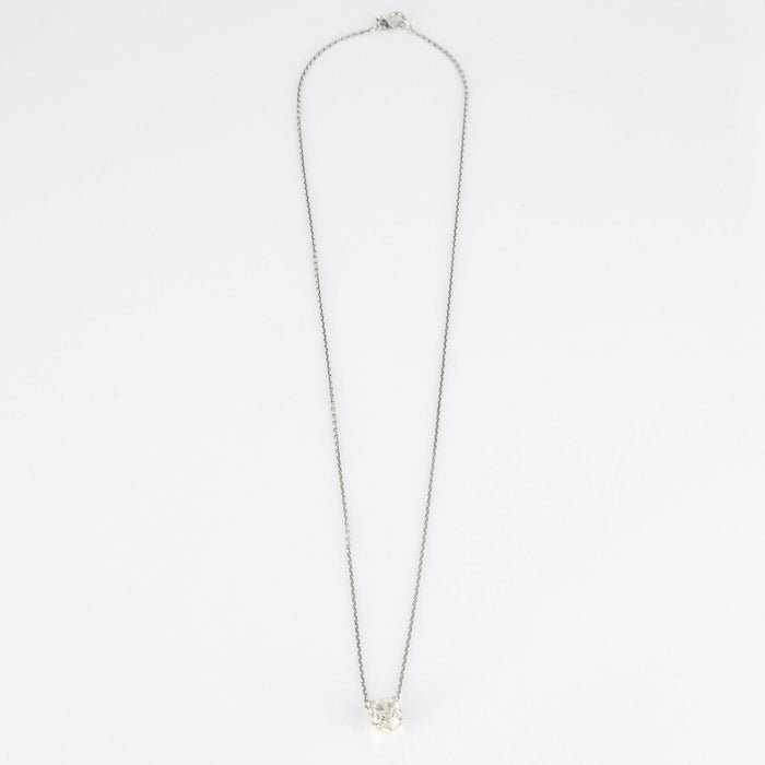 Collier Collier or gris, diamant 58 Facettes