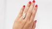Bague 53.5 Bague marquise en Or bicolore et Diamants 58 Facettes 32032