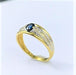 Ring 49 Sapphire Diamond Ring 58 Facettes 20400000363