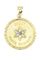 Pendentif MÉDAILLE PORTE BONHEUR 58 Facettes 050331