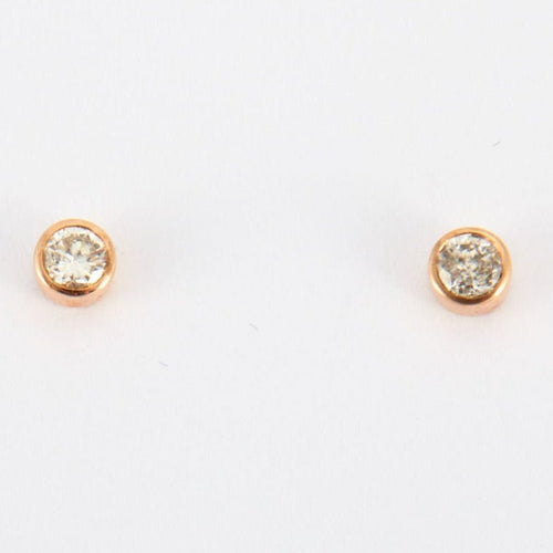 Boucles d'oreilles Boucles d'oreilles en Or rose & diamants 58 Facettes