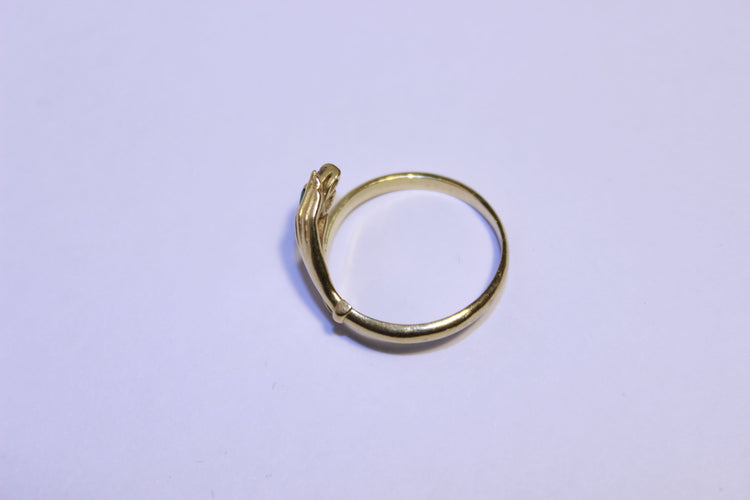 Bague 54 Bague Main Diamants et Emeraudes 58 Facettes