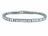 Bracelet Vintage white gold bracelet, diamonds 58 Facettes