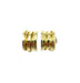 BVLGARI cufflinks. BZero1 collection, yellow gold cufflinks 58 Facettes