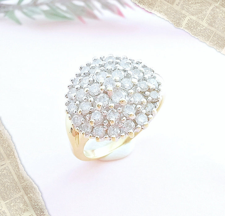 Bague Bague Diamants Or 58 Facettes AA 1622