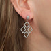Earrings “Arabesque” diamond earrings 58 Facettes P1L3