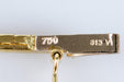 Collier Collier trois rangs trois ors 750 entièrement ciselé 58 Facettes BA2173-37-101