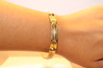 Bracelet Flat bracelet with decorations 58 Facettes 11979