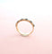Bague Bague Demi Alliance Saphirs Diamants 58 Facettes AA 1605